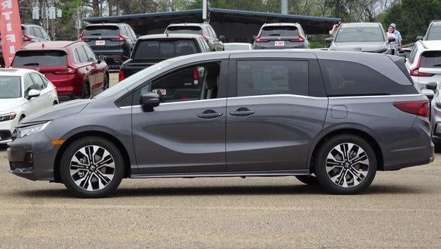 2026 Honda Odyssey Elite Auto in Modern Steel Metallic — front three-quarter view