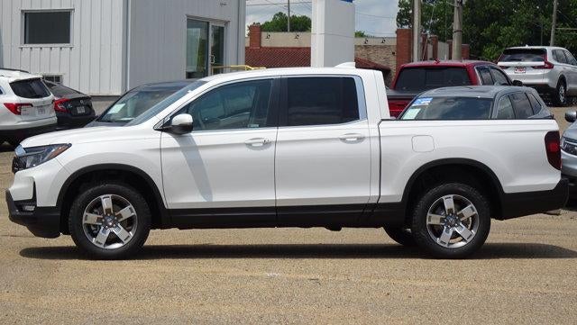2026 Honda Ridgeline RTL AWD in Platinum White Pearl — front three-quarter view